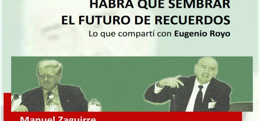 Manuel Zaguirre publica su nuevo libro, `Habrá que sembrar el futuro de recuerdos´