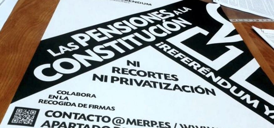 La MERP se concentra el 15 y 16 de diciembre para exigir el blindaje constitucional de las pensiones