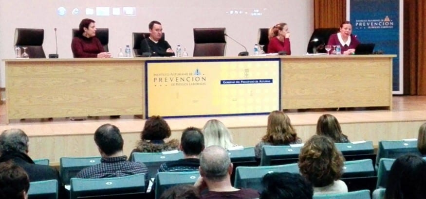 Jornada sobre prevención de riesgos laborales en Oviedo