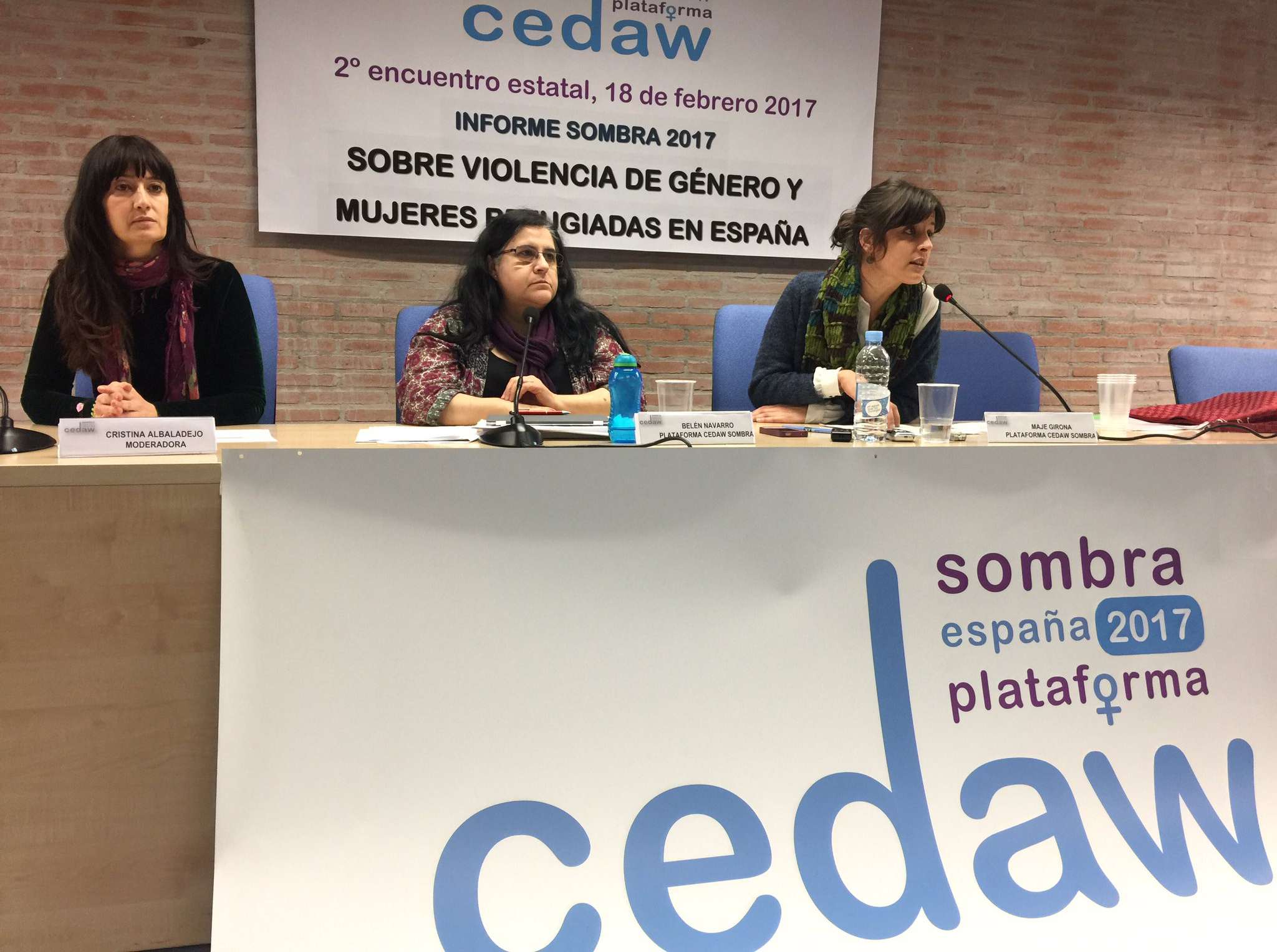 USO Cedaw Sombra 2017 Belén Navarro y Cristina Albaladejo