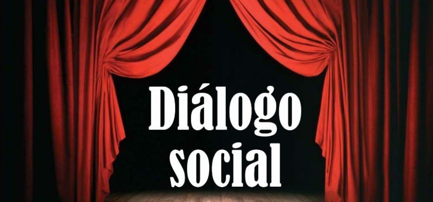 Lo llaman diálogo social y no lo es