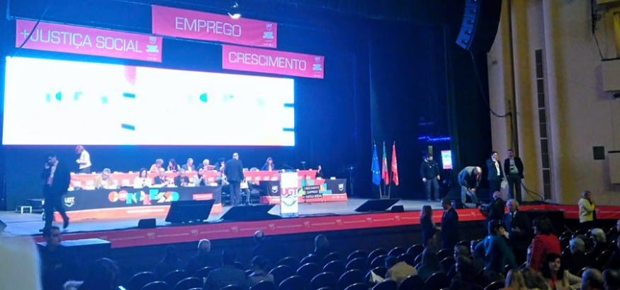 USO participó en el XIII Congreso de UGT de Portugal