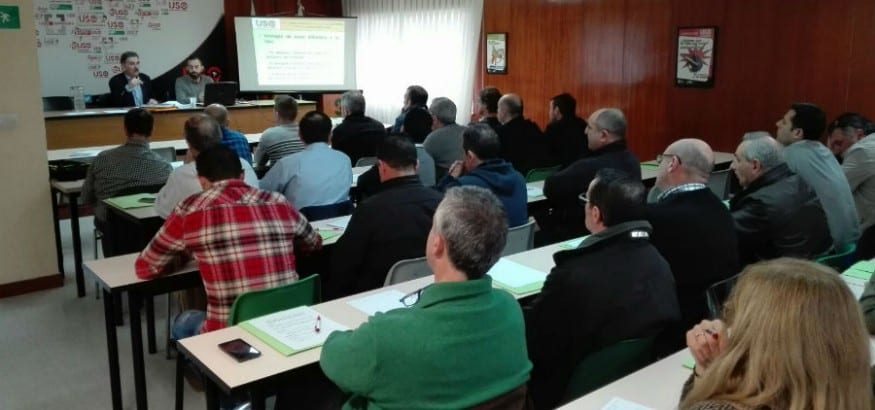 USO-Cantabria forma a sus cuadros para la acción sindical con éxito de participación