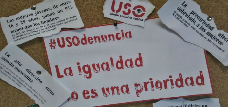 Manifiesto de USO con motivo del 8 de marzo