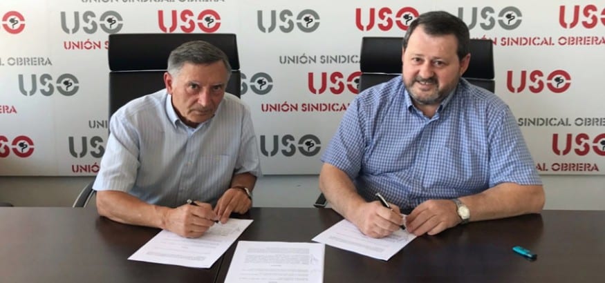 USO y Alcohólicos Anónimos firman un acuerdo para prevenir el alcoholismo en los centros de trabajo