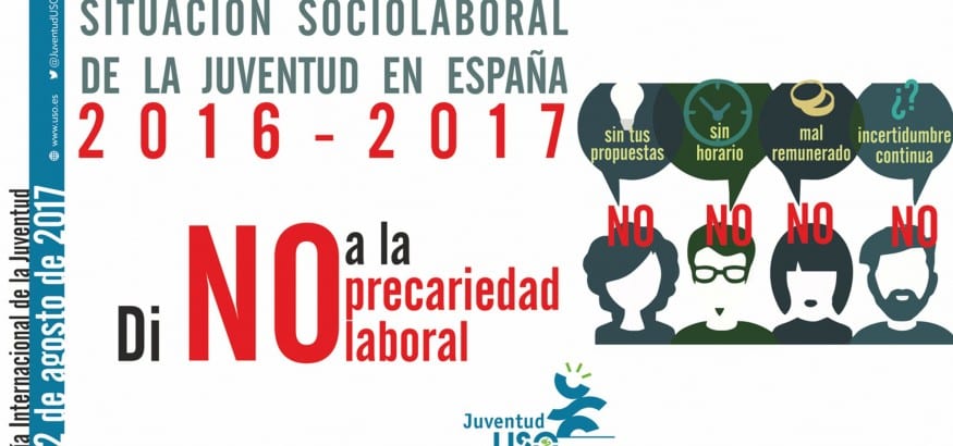 USO publica el Informe de Juventud 2017