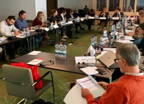 Reunión del Grupo de Trabajo de la RSCD sobre política de desarrollo de la UE