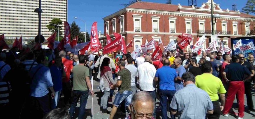 El 90% de la plantilla de Marsegur secunda la huelga estatal convocada por la FTSP-USO