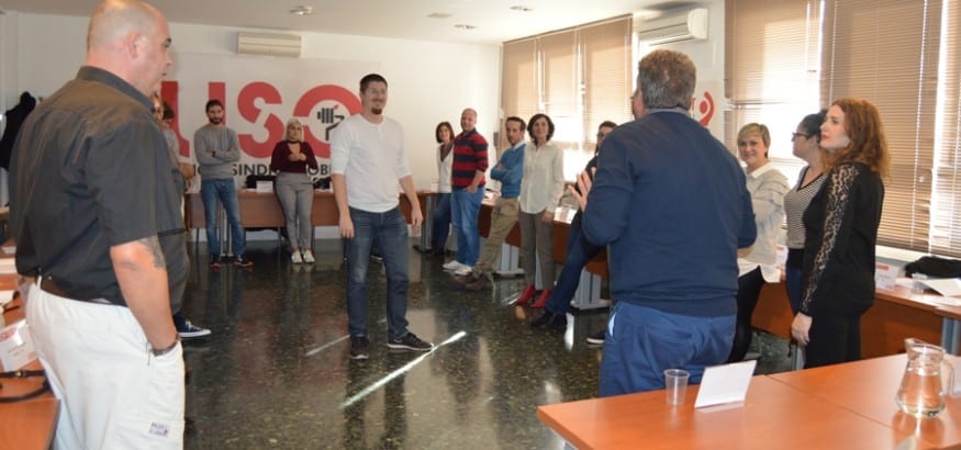 Los alumnos de la 4ª promoción del FDF se forman en técnicas para hablar en público