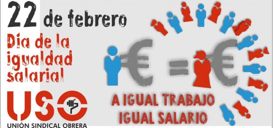 A igual trabajo, igual salario