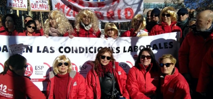 Desconvocada la huelga del servicio de Emergencias 112 Comunidad de Madrid