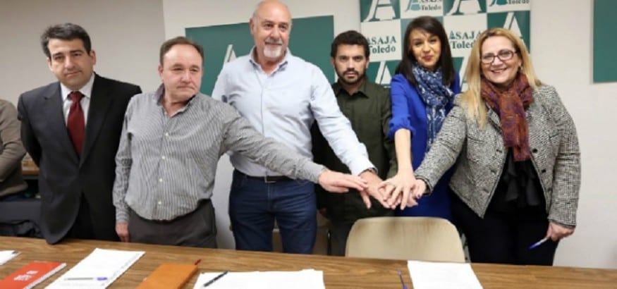 USO de Castilla-La Mancha firma el convenio del campo de Toledo