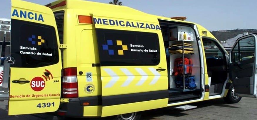 Huelga de ambulancias en Canarias por el bloqueo de las patronales en la negociación del convenio