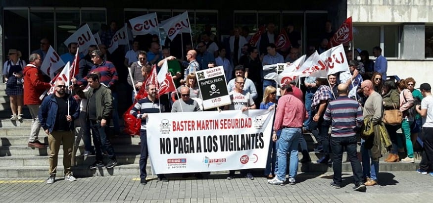 Los trabajadores de la FTSP-USO de Asturias inician movilizaciones por impagos