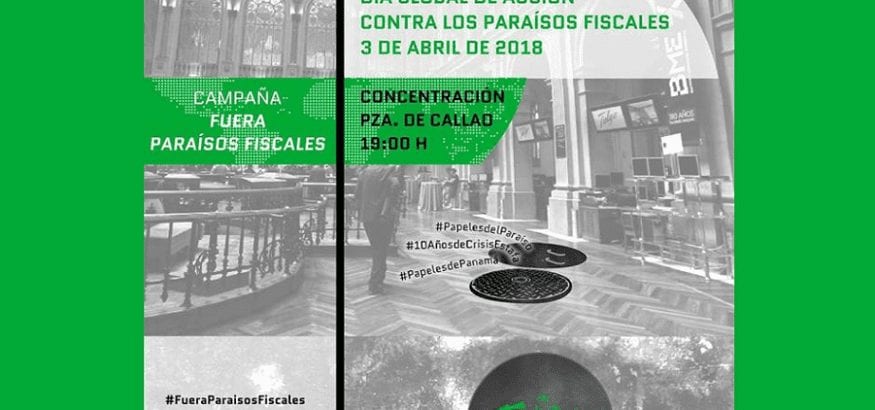 USO se moviliza contra los paraísos fiscales