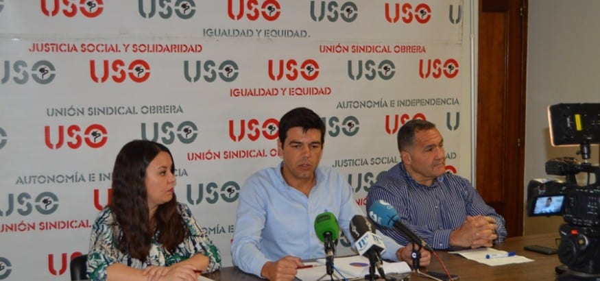 USO presenta la manifestación del 1 de Mayo en León y pide un aumento salarial y empleo de calidad