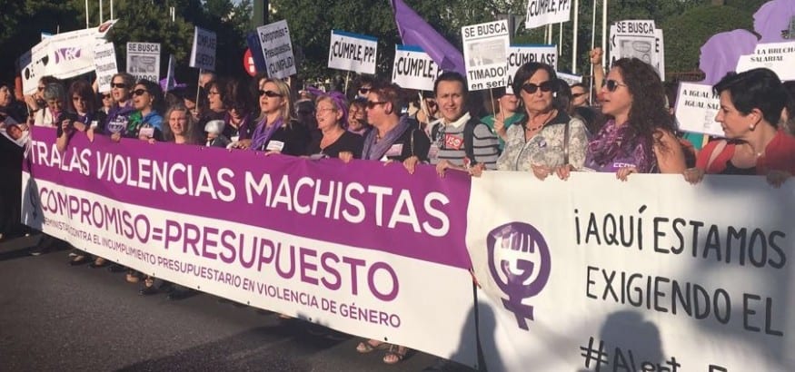 Por el cumplimiento del compromiso “contra las violencias machistas”