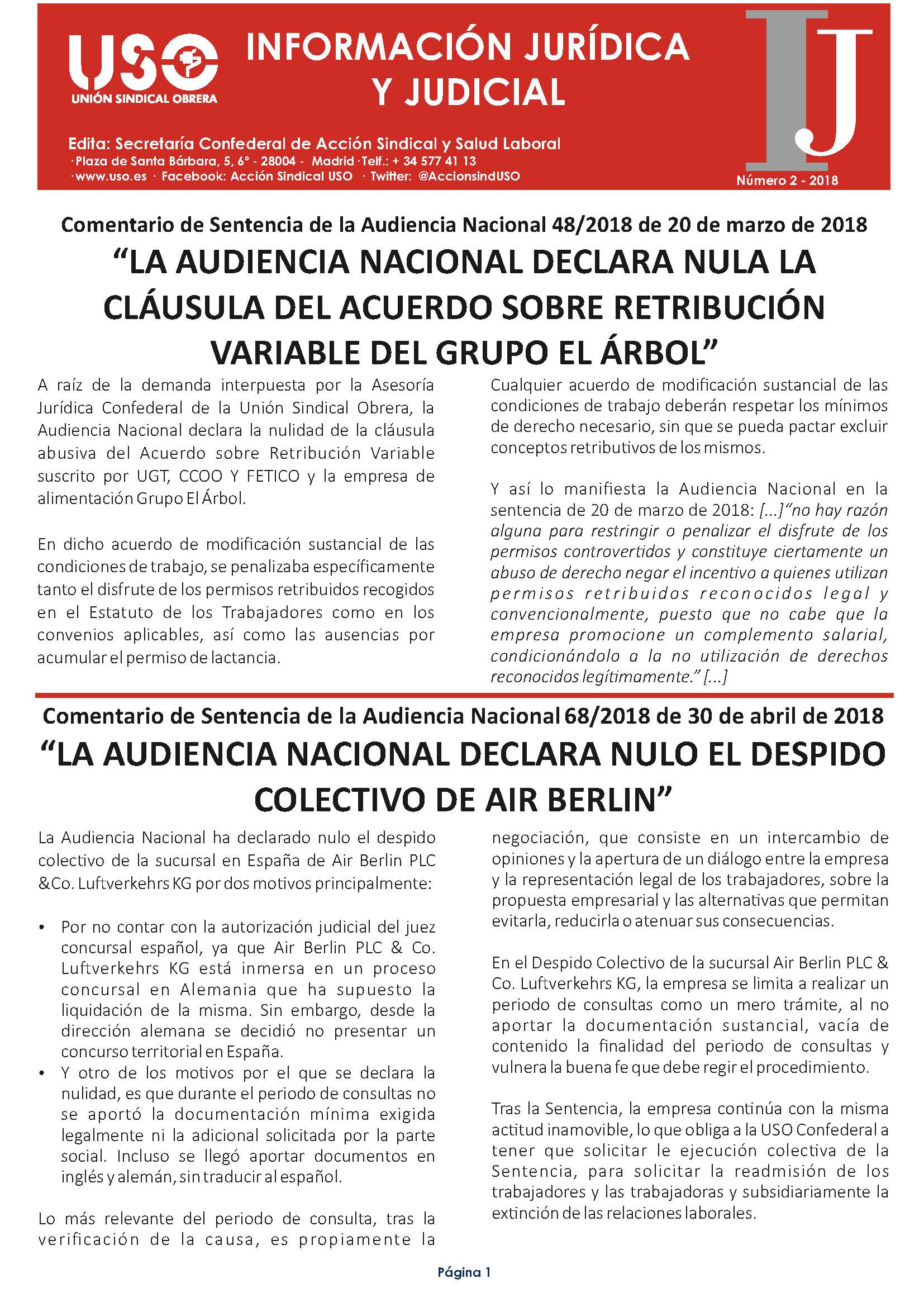 Información Jurídica y Judicial nº 2