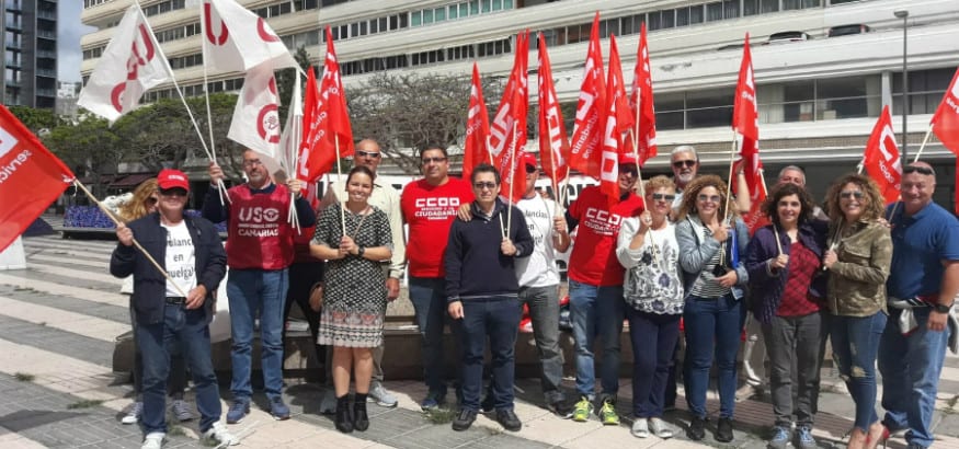 Nuevas medidas de presión en la huelga de ambulancias de Canarias