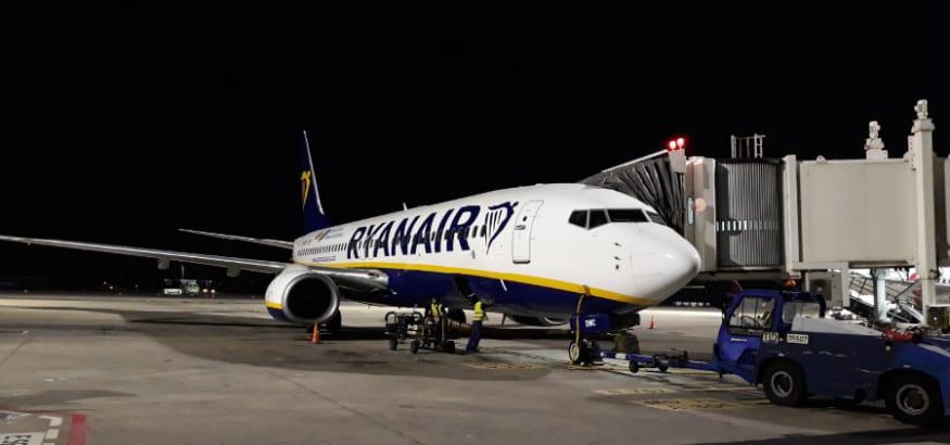 USO registra el preaviso de huelga de TCP en Ryanair para los días 25 y 26 de julio