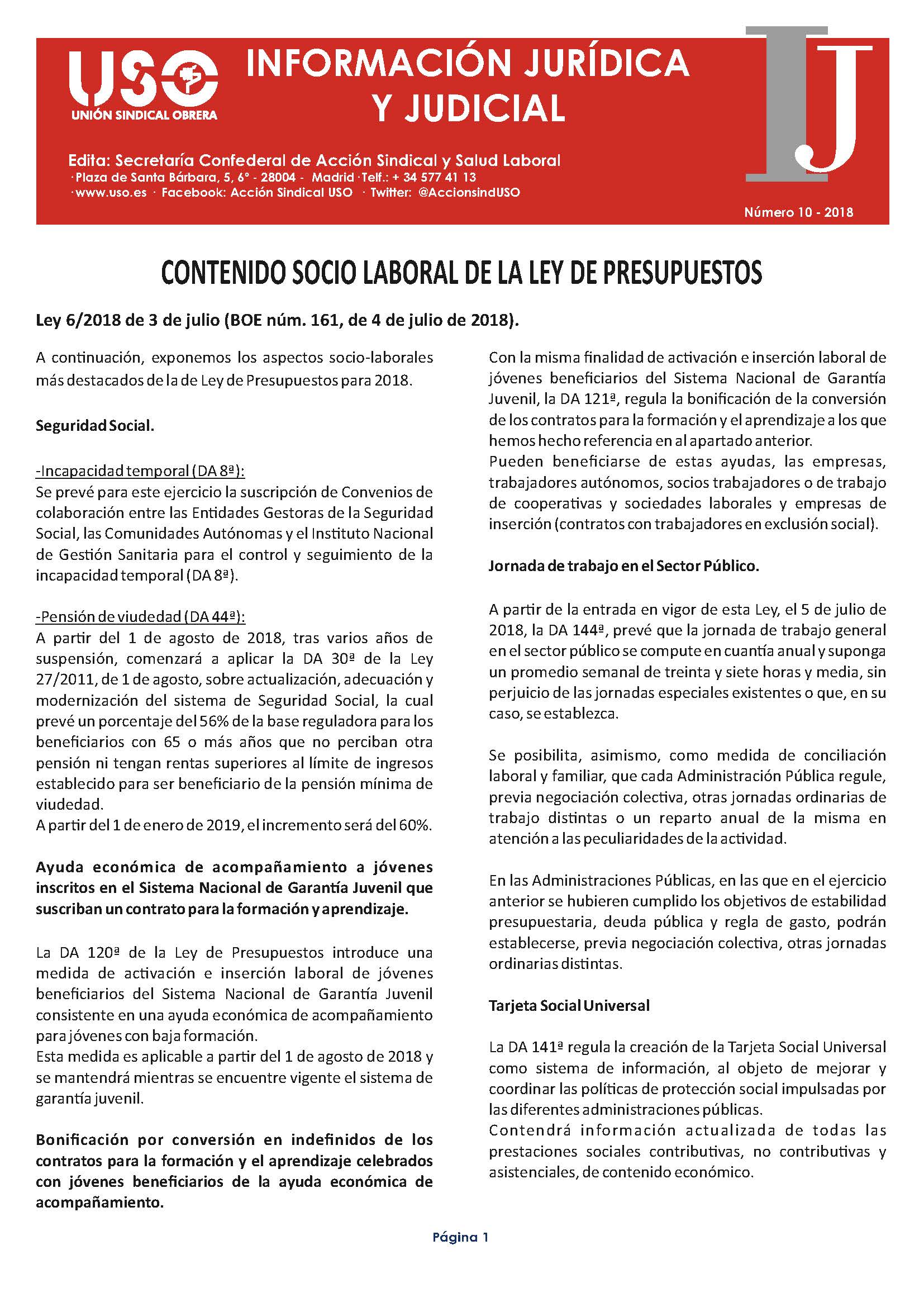 Información Jurídica y Judicial nº 10