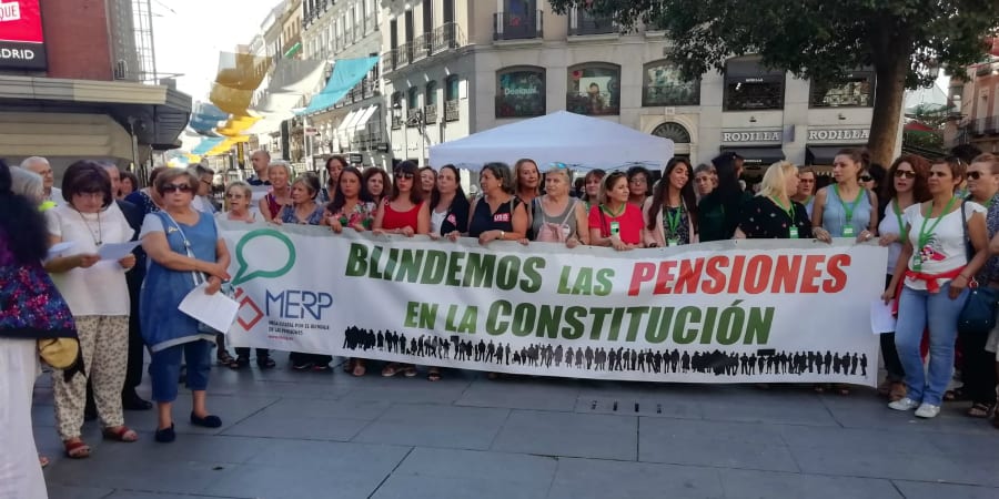 USO, en la Mesa de Mujeres por el Blindaje de las Pensiones