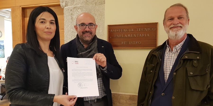 SPJ-USO presenta 4.500 firmas en el Senado para que se tenga en cuenta la voz de los funcionarios de Justicia