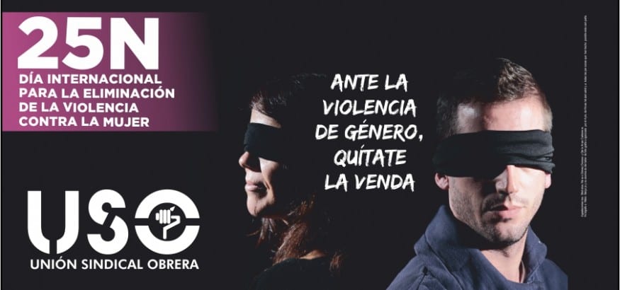 Ante la violencia de género, quítate la venda