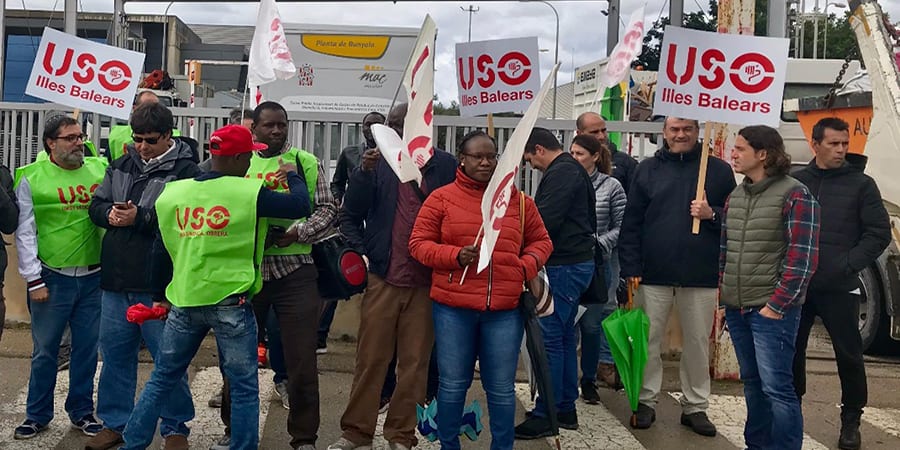 USO Illes Balears convoca nuevas concentraciones contra el despido de Mamadou Niang