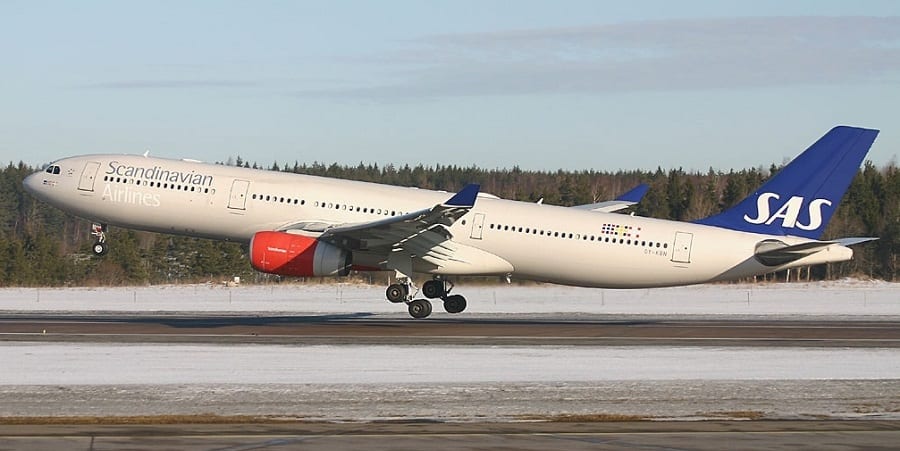 USO denuncia ante la Inspección a la aerolínea sueca SAS por tener a tripulantes sin contrato en Málaga