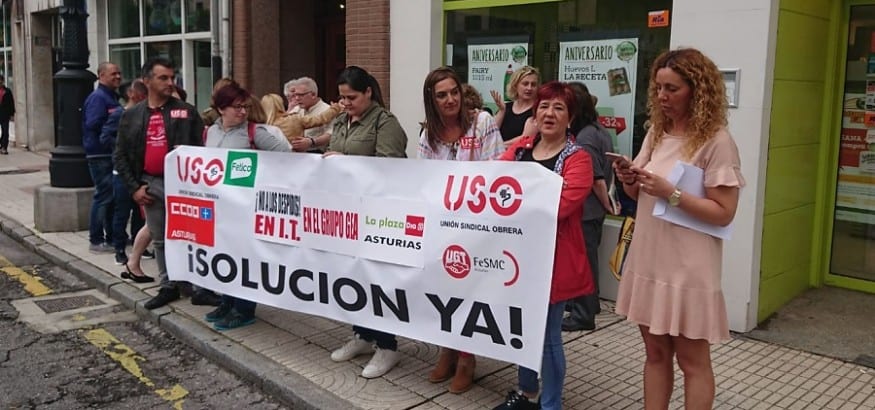 Los trabajadores de supermercados de Asturias rompen la negociación del convenio sectorial