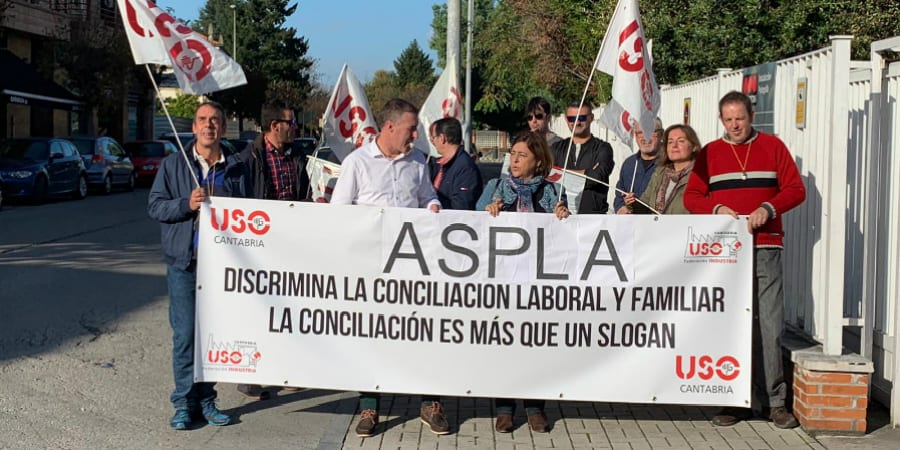 USO denuncia que Aspla impide la conciliación laboral y familiar a las familias monoparentales
