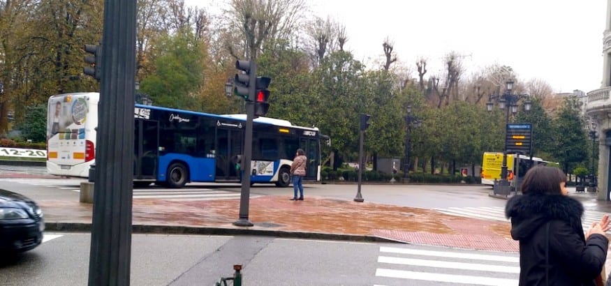 Cuarta jornada de huelga de los trabajadores de la TUA en Oviedo