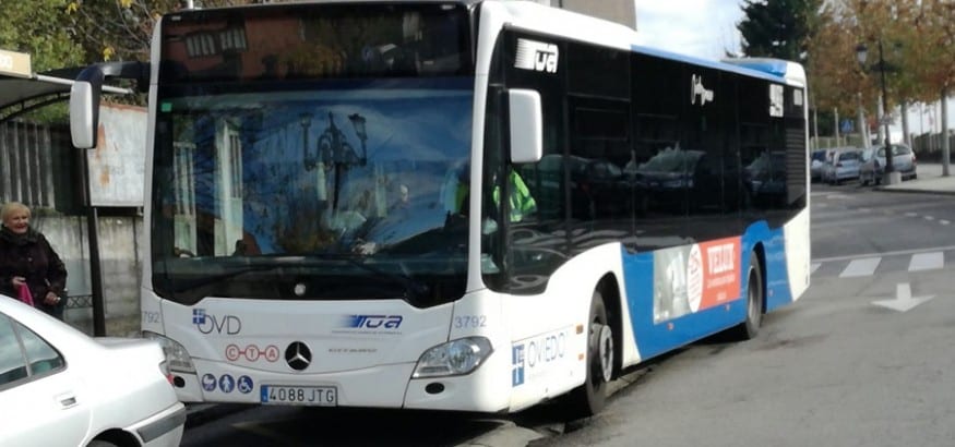 Los trabajadores del transporte público de Oviedo comienzan mañana siete jornadas de huelga