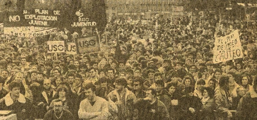 30 aniversario de la Huelga General de 1988