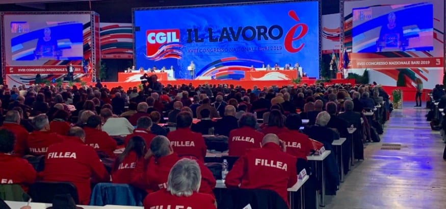 Maurizio Landini, nuevo líder al frente de la CGIL de Italia
