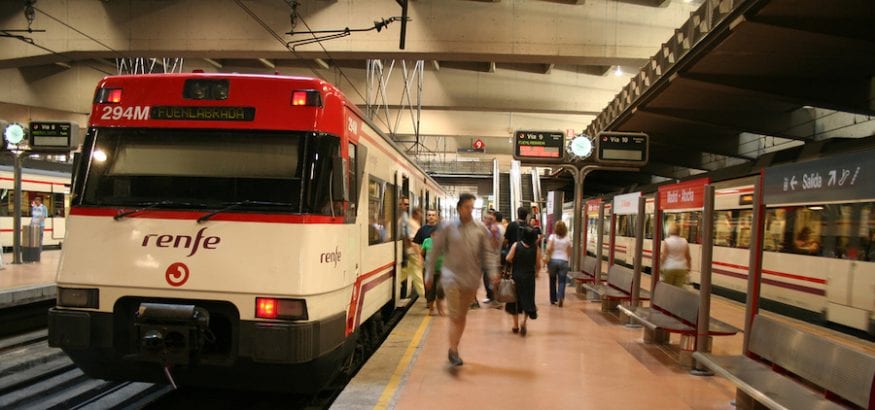 La FTSP-USO alerta de riesgo de impago en el servicio de vigilancia de Renfe tras su adjudicación