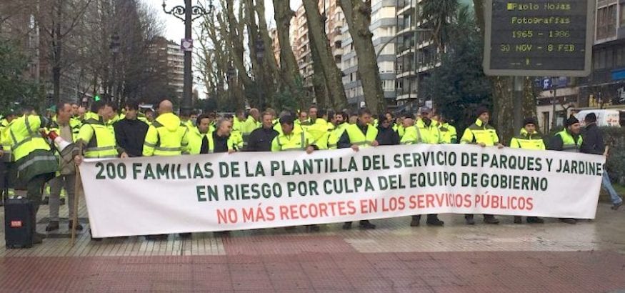 Los trabajadores de Parques y Jardines de Santander demandarán penalmente si siguen las irregularidades