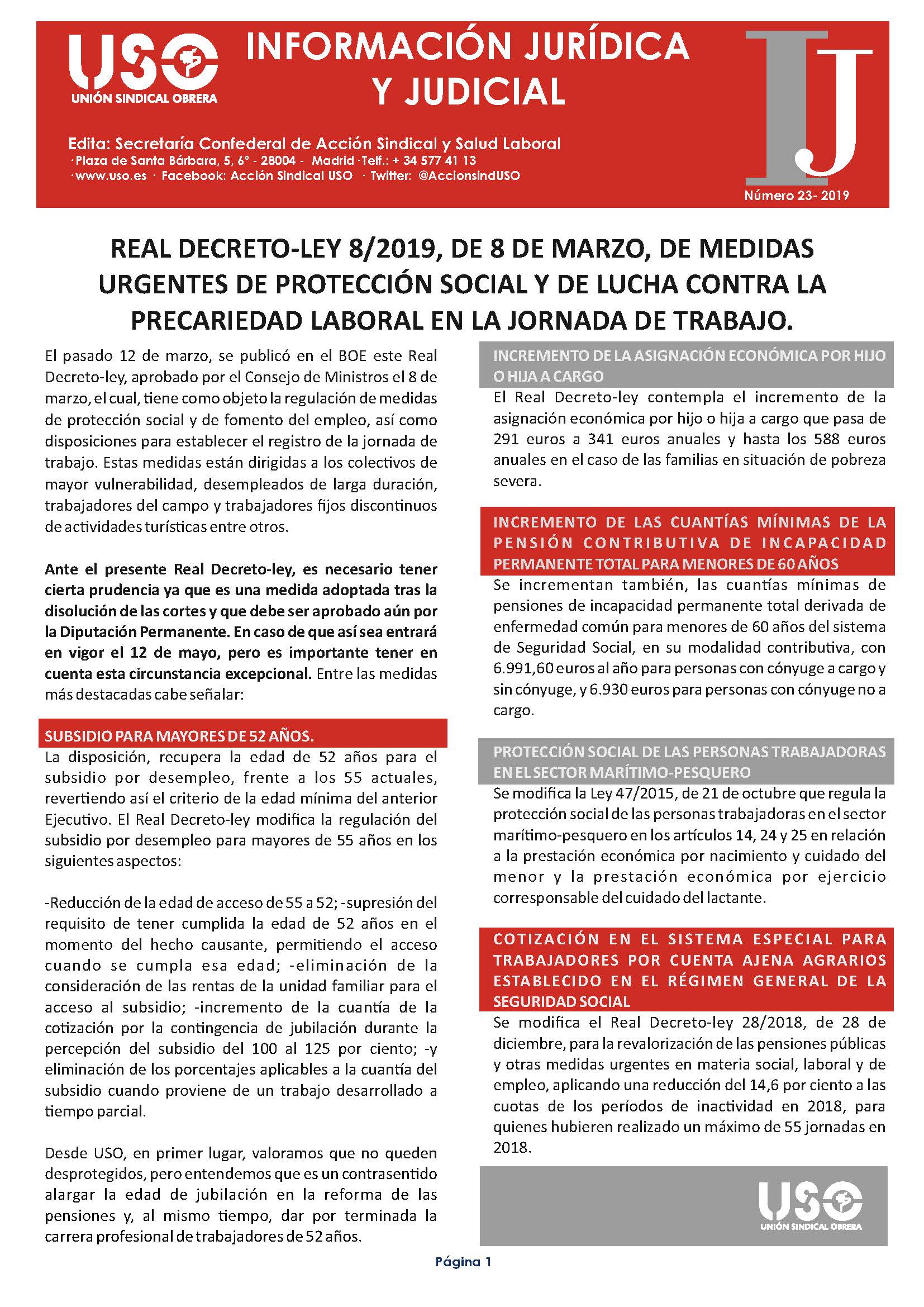 Información Jurídica y Judicial nº 23