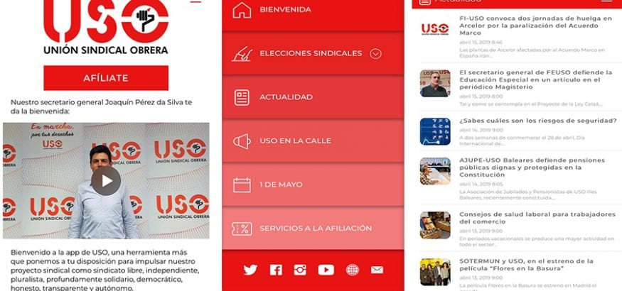 Ya os podéis descargar la app de USO Ya os podéis descargar la app de USO