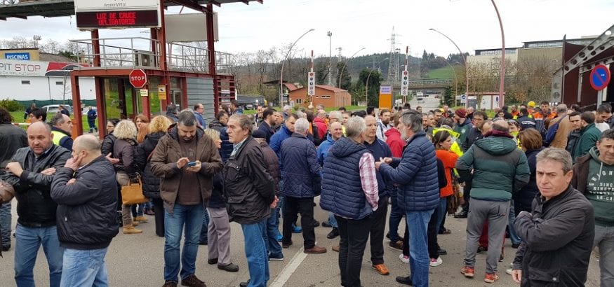 FI-USO convoca dos jornadas de huelga en Arcelor por la paralización del Acuerdo Marco