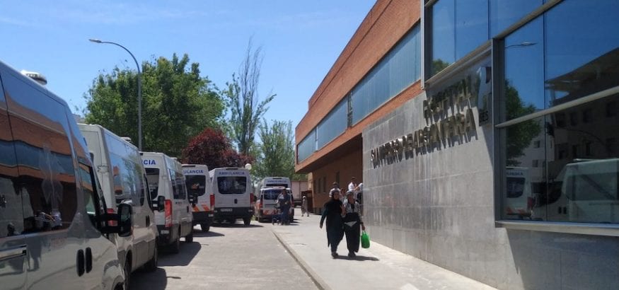 Los trabajadores de Ambulancias Tenorio suspenden la convocatoria de huelga indefinida