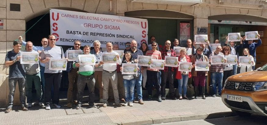 Mañana, juicio por la readmisión de Alfonso Callejo por persecución sindical en Campofrío