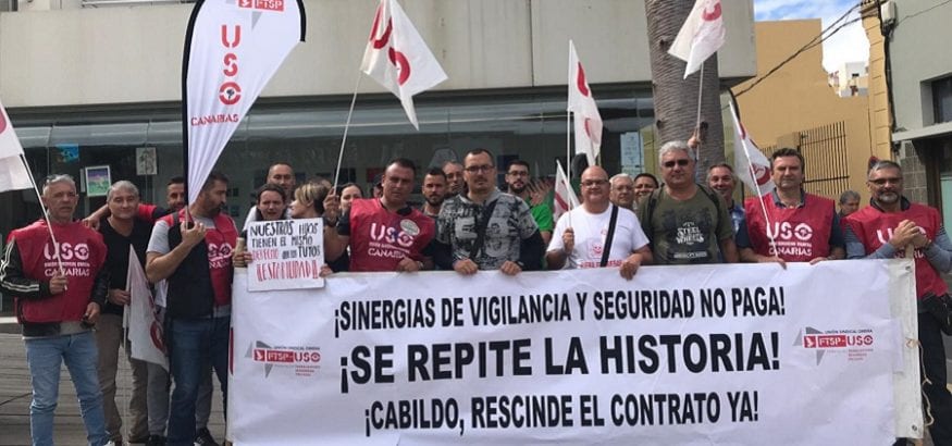 FTSP-USO se reúne con el Cabildo de Gran Canaria para tratar la situación de Sinergias