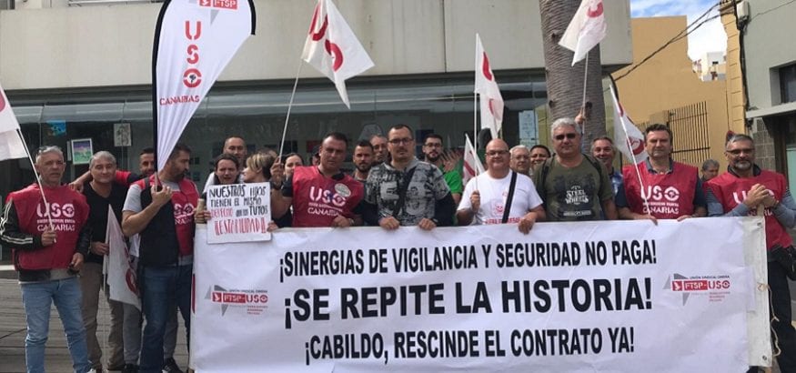 FTSP-USO se reúne con el Cabildo de Gran Canaria para tratar la situación de Sinergias FTSP-USO se reúne con el Cabildo de Gran Canaria para tratar la situación de Sinergias