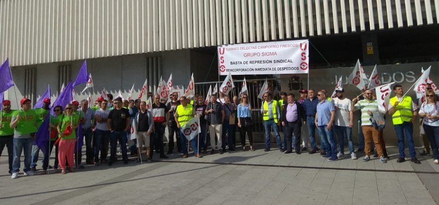 Visto para sentencia el juicio contra Campofrío por persecución sindical contra Alfonso Callejo