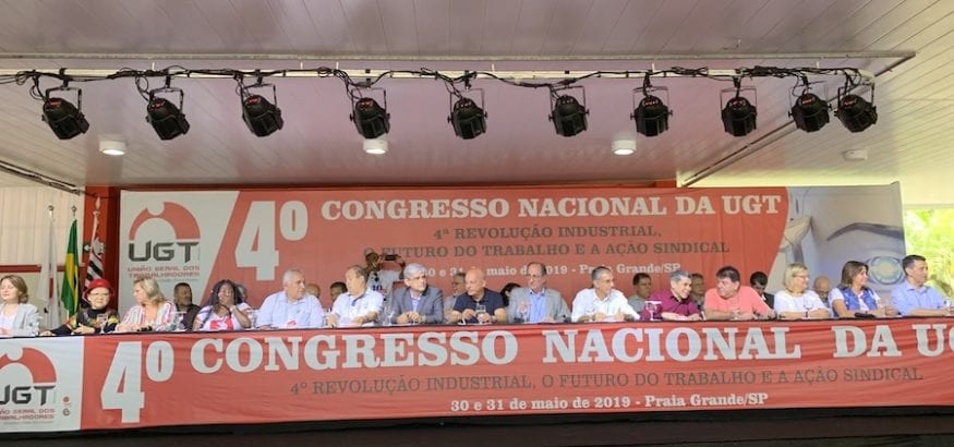 USO participa en el 4º Congreso de UGT de Brasil