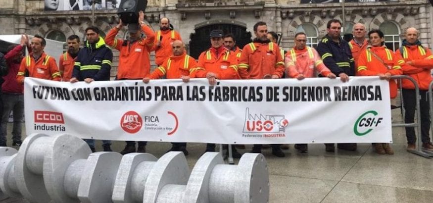 La plantilla de Sidenor ratifica el preacuerdo que da estabilidad a la planta cántabra La plantilla de Sidenor ratifica el preacuerdo que da estabilidad a la planta cántabra
