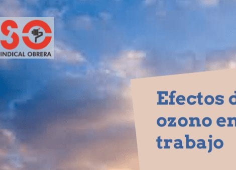 ¿Conoces los efectos del ozono en el ámbito laboral?