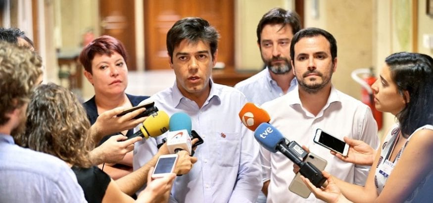 Joaquín Pérez traslada a Unidas Podemos la urgencia de una legislatura centrada en el empleo de calidad